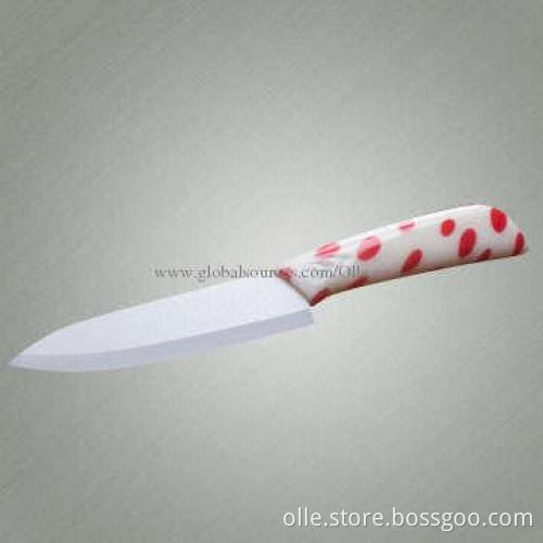 Water Transfer Printing Process Ceramic Kitchen Knife